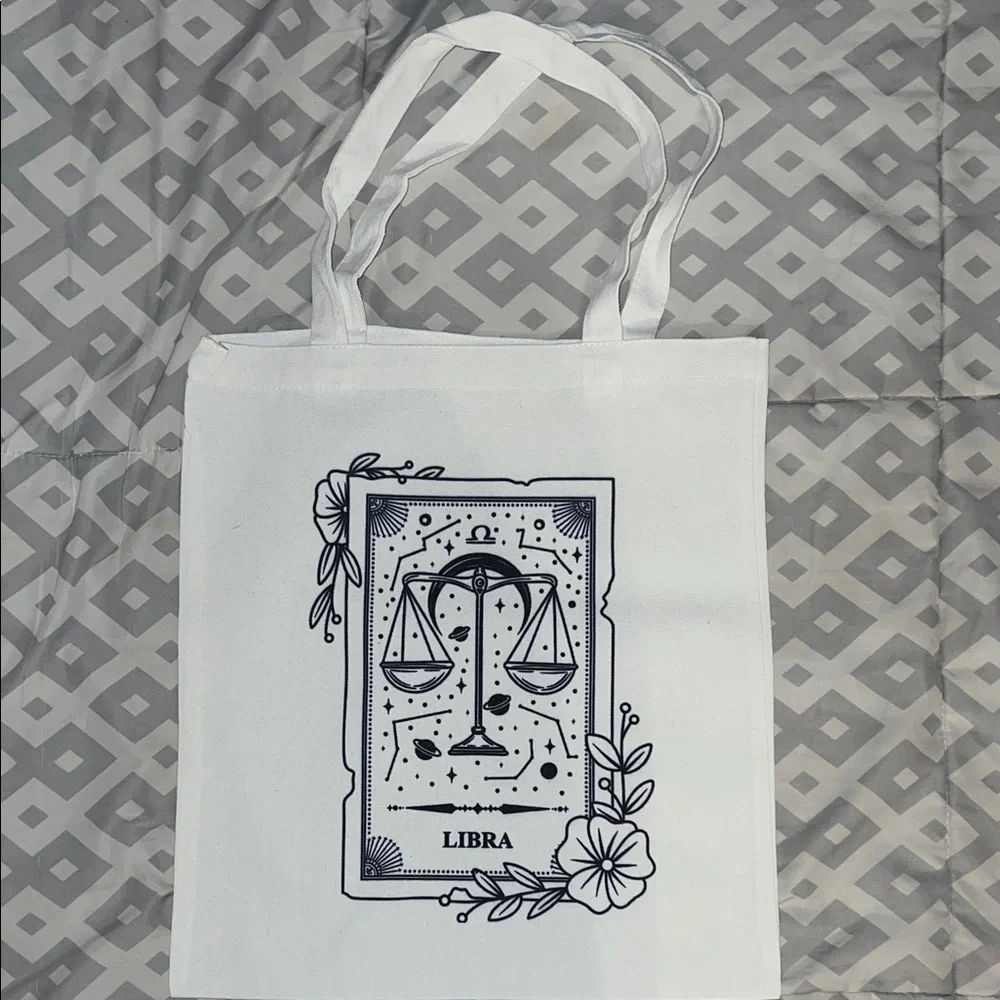 Zodiac Canvas Tote Bag